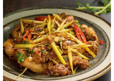 Vịt xào sả ớt