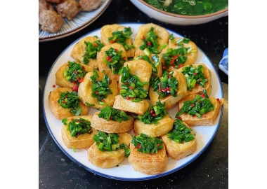 Đậu hũ tẩm hành