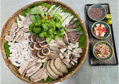 Lòng Heo Tổng Hợp Lớn